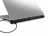 mbeat® "M-SLEEK" Docking station for Notebook and Macbook -Aluminium Design-Black