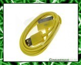 USB Charger Cable Cord for iPod/Nano iPhone ipad Yellow 