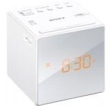 Sony ICFC1B Single Alarm Clock Radio White