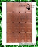 Osborne Mint 1 Pound Copper Crackers™ Bars