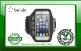Belkin iPhone 5, 5S iPod 5 Easfit Armband, Blacktop - Water Resistant