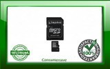 KINGSTON 16GB microSDHC&Adaptor Lifetime Warranty
