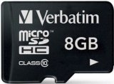 Verbatim Premium microSDHC Class 10 Card 8GB