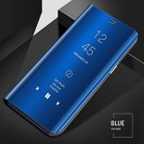 Samsung Galaxy S8 Mirror Flip Case BLUE