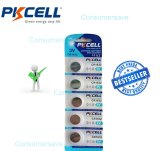PKCELL CR1632 x 100 Pcs (20 Packs) 3V Lithium Battery 1632 DL1632 Genuine