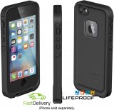 LifeProof FR for iPhone 5/5s/SE Case - For iPhone 5S, iPhone 5, iPhone SE - Black - Dirt Proof, Water Proof, Drop Proof, Snow Proof, Scratch Resistant, Dust Proof - Polycarbonate, Polypropylene, Synthetic Rubber, Silicone - 2011.68 mm Drop Height - 2011.
