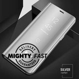 Samsung Galaxy S8 Mirror Flip Case Silver