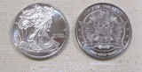 NMS 1/2 Ounce Nickel Round - 2012 Walking Liberty