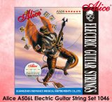 Alice A506 Steel Core Plated Steel Coated Nickel Alloy Wound Electric Guitar Strings Light Super Light