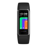 DOOGEE DG Band, 1.05 inch LCD Color Screen, 5ATM Waterproof, Support 5-7 Days Endurance & 14 Exercise Modes & Heart Rate Monitoring & Blood Oxygen Measurement(Black)