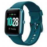Ulefone Watch 1.3 inch TFT Touch Screen Bluetooth 4.2 Smart Watch, Support Sleep / Heart Rate Monitor & 5 ATM Waterproof & 9 Sports Mode(Turquoise)