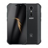 AGM A9 Rugged Phone, 4GB+32GB IP68 Waterproof Dustproof Shockproof, Fingerprint Identification, 5400mAh Battery, 5.99 inch Android 8.1 Qualcomm SDM450 Octa Core, Network: 4G, OTG, NFC, JBL Sound (Black)