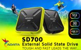 ADATA SD700 USB3.1 Rugged IP68 External SSD 512GB Blk/Yellow