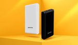ADATA C20 20000mAh Powerbank - Robust Power for 3-Device Charging White