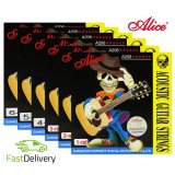 Alice 6PCS A206-SL Acoustic Guitar Strings Nickel Plated Steel Guitar String For Acoustic Folk Guitar Classic Guitar Retail Packaging