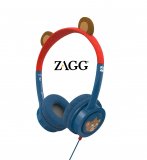 Zagg ifrogz Little Rockerz Costume Bear - Stereo - Mini-phone - Wired - 150 Ohm - 20 Hz 18 kHz - Over-the-head - Binaural - Supra-aural - 1.20 m Cable