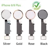 Home Button with Flex Cable For iPhone 8G / 8 Plus WHITE/SILVER Dummy Button