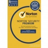 NORTON SECURITY PREMIUM 3.0 25GB AU 1 USER 5 DEVICES 1YR