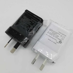 USB Wall Charger 5V 2A for Samsung S3,4,5,6,7 Note 3,4,5 and More Black