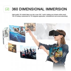 VR Shinecon G10 Virtual Reality Glasses 3D VR box Smartphone Headset Helmet Goggle Video Game For iPhone Android Smart Phone w/Remote