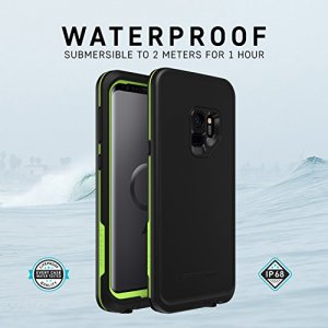 LifeProof Fre for Galaxy S9 - For Smartphone - Night Lite - Water Resistant, Dirt Proof, Snow Proof, Debris Resistant, Scuff Resistant, Drop Resistant, Scratch Resistant, Shock Resistant, Drop Proof, Snow Resistant, Water Proof - 2000 mm Drop Height