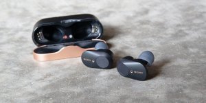 Sony WF1000XM3B Wireless Noise Cancelling In Ear Headphones Black