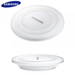 Samsung 5V/2A QI Wireless Charger Charge Pad with micro usb cable(White)