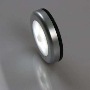 6 Led Night Light Wireless Detector Infrared PIR Motion Sensor Light Silver