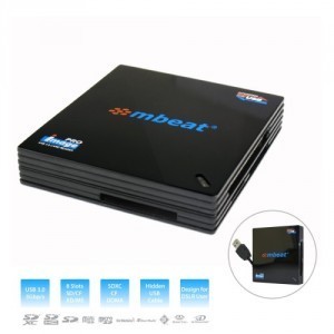 mbeat USB 3.0 High Speed Card Reader (SD, CF, XD and MS)