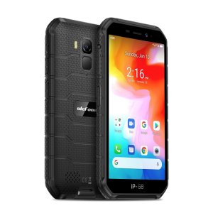 Ulefone Armor X7 Rugged Phone 2GB+16GB IP68/IP69K Waterproof Dustproof Shockproof, Face ID & Fingerprint Identification, 4000mAh Battery, 5.0 inch Android 10.0 MTK Helio A20 MT6761VWE Quad Core 64-bit up to 1.8GHz, Network: 4G, NFC, OTG(Black)