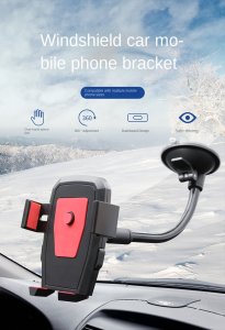 Universal Windowshield Car Mobile Phone Holder Bracket (BLUE)