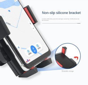 Universal Windowshield Car Mobile Phone Holder Bracket (RED)