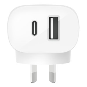 Belkin Dual Wall Charger with PPS 37W - 37 W - White