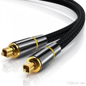 Top Quality HIFI 5.1 Digital Sound SPDIF Optical Cable Toslink Cable 3M