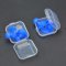 1 Pair Soft Ear Plugs Environmental Silicone Waterproof Dust-Proof Earplugs Diving Water Sports Swimming Accessories BLUE