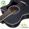 6Pcs/Set Acoustic Guitar Strings Rainbow Colorful Guitar Strings E-A