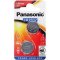 PANASONIC CR2032 2 Pack 3V Lithium Battery 5004LC ECR2032 DL2032 KCR2032 EE6227