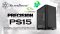 SilverStone PS15B-G Precision mATX Black Mini Tower Case with Black Tempered Glass