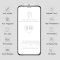 iPhone X XS Full Cover Screen 9H Protector Tempered Glass (WHITE)