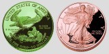 Gold-Silver-Copper-Tin-Nickel-Palladium Bullion/Coins