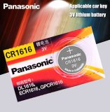 PANASONIC CR1616 1 Pcs 3V Lithium Battery CR1616 DL1616 ECR1616 LM1616 1616 Genuine