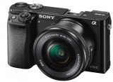 Sony Alpha A6000 24.3MP APS-C Mirrorless Camera E Mount w/16-50mm Lens