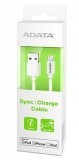 ADATA USB Type A (M) to Lightning (M) White 1m Connection Cable