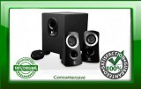 Logitech Z313 Speakers, 2.1CH 2 Year Warranty