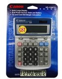 Canon HS1200TS 12 Digit Desktop Calculator with Tax Function Solar & Battery