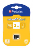 Verbatim Micro SD Card 2GB