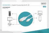 Digitus USB 3.0 3-Port Hub & Gigabit LAN Adapter