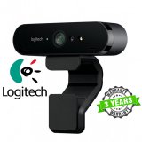 Logitech BRIO 4K Ultra HD Webcam 36 Month Return to Base Warranty