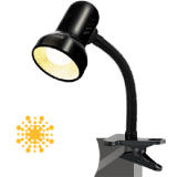 Sansai Clip on Desk Lamp Black