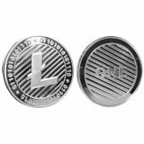 1 oz Lite Coin Silver Plated + Capsule